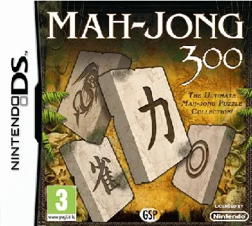 Mah-Jong 300 (Europe) (En,Fr,Es,It) box cover front